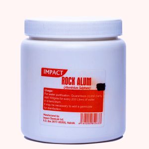 water purification rock alum