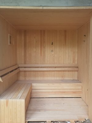 cedar wood sauna installation kenya