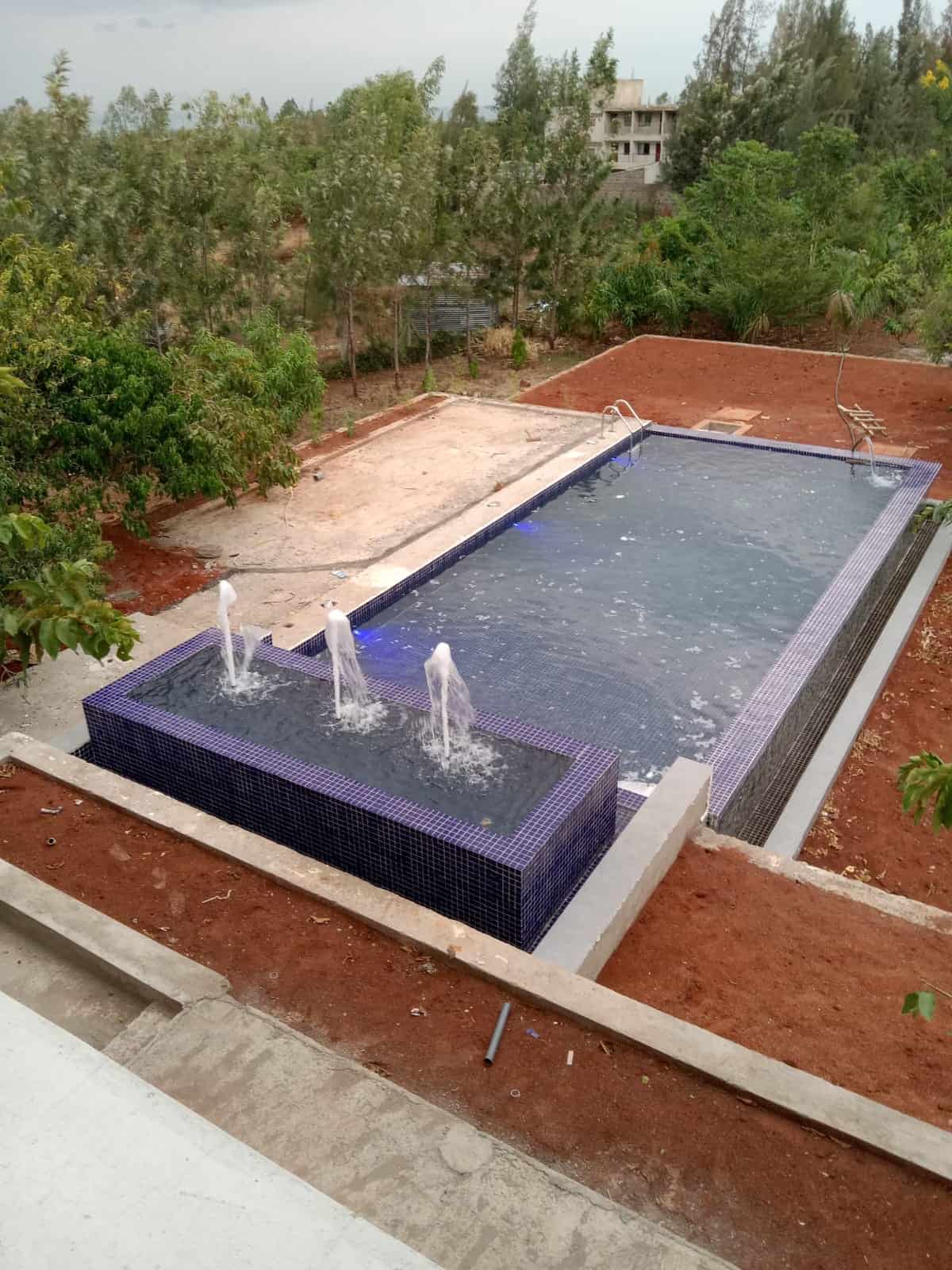 water feature and swimming pool combined kenya