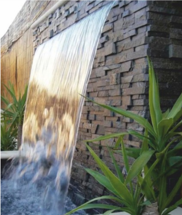 STAINLESS STEEL WATERFALL SPOUTS - Image 2